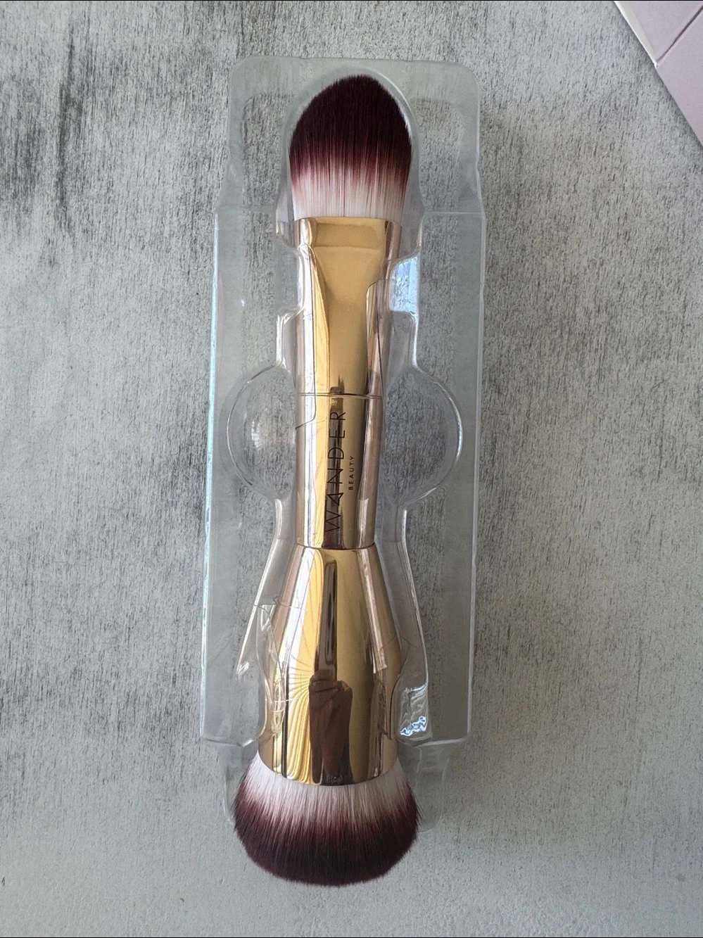 Wander Beauty Dual-Ended Foundations Makeup Brush NIB